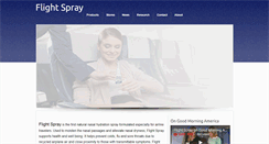 Desktop Screenshot of flightspray.com
